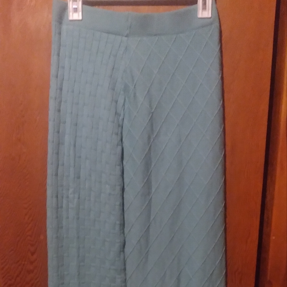 SHEIN BLUE MAXI HIGH RISE SKIRT